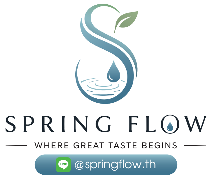Spring Flow — Where Great Taste Begins · LINE @springflow.th